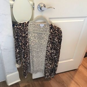 Cheetah cardigan